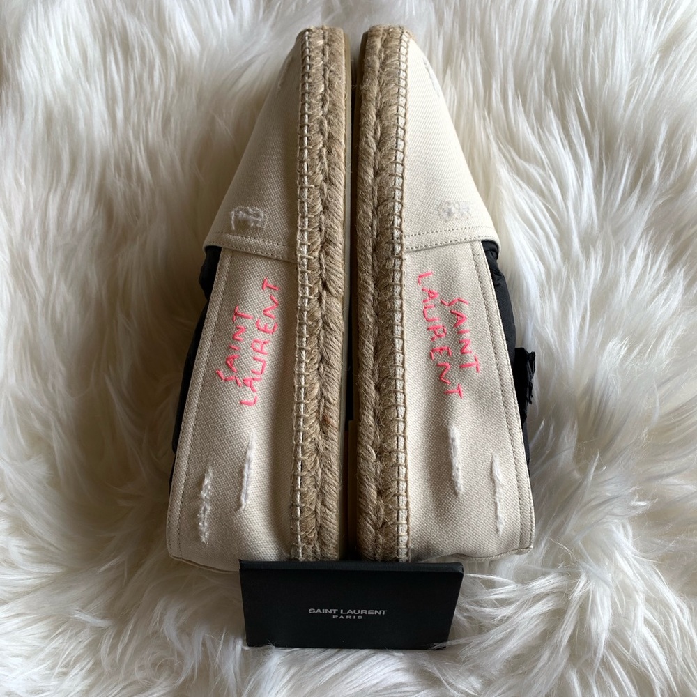 Saint Laurent Espadrilles Shoes Light Brown - Picture 2 of 6